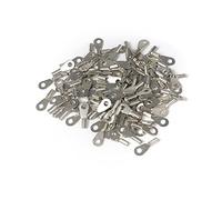 ERKO Cosses à anneau pour câbles électriques pour vis M3 et une taille de câble de 0,5 ÷ 1,0 mm² I 100 pièces I Cuivre étamé galvanisé I fabriqués selon la norme DIN 46234