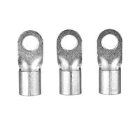 ERKO Cosses à anneau pour câbles électriques pour vis M5 et une taille de câble de 1,5÷ 2,5 mm² 10 pièces Cuivre étamé galvanisé, fabriqués selon la norme DIN 46234