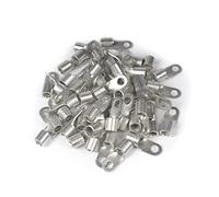 ERKO Cosses à anneau pour câbles électriques pour vis M8 et une taille de câble de 25 mm² I 50 pièces I Cuivre étamé galvanisé I fabriqués selon la norme DIN 46234