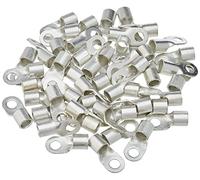 ERKO Cosses à anneau pour câbles électriques pour vis M8 et une taille de câble de 35 mm² I 50 pièces I Cuivre étamé galvanisé I fabriqués selon la norme DIN 46234