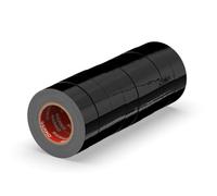 ERKO Ruban Isolant Électrique PVC 19mm x 20m, 8pcs, Noir, Chatterton