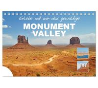 Erlebe mit mir das gewaltige Monument Valley (Tischkalender 2026 DIN A5 quer), CALVENDO Monatskalender: Das Monument Valley ist eine Ebene auf dem Colorado-Plateau in Utha.