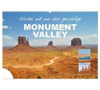 Erlebe mit mir das gewaltige Monument Valley (Wandkalender 2026 DIN A2 quer), CALVENDO Monatskalender: Das Monument Valley ist eine Ebene auf dem Colorado-Plateau in Utha.