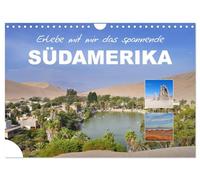 Erlebe mit mir das spannende Südamerika (Wandkalender 2026 DIN A4 quer), CALVENDO Monatskalender: Es ist der südliche Teil des amerikanischen Doppelkontinentes.