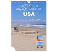 Erlebe mit mir den vielfältigen Westen der USA (Wandkalender 2026 DIN A4 hoch), CALVENDO Monatskalender: Im Westen der USA erwartet Sie eine unvergleichliche Natur.