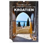 Erlebe mit mir die schönsten Gassen von Kroatien (Wandkalender 2026 DIN A3 hoch), CALVENDO Monatskalender: Ein Spaziergang durch die schönsten Straßen Kroatiens