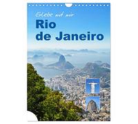 Erlebe mit mir Rio de Janeiro (Wandkalender 2026 DIN A4 hoch), CALVENDO Monatskalender: Rio de Janeiro ist eine bekannte Küstenmetropole in Brasilien.