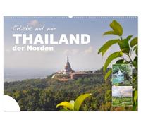 Erlebe mit mir Thailand der Norden (Wandkalender 2026 DIN A2 quer), CALVENDO Monatskalender: Thailands Norden ist abwechslungsreich und beeindruckt mit seiner Naturschönheit.