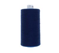 Erlif 1000 mètres de fil à coudre taille 30 50 80 120 (7392 - bleu foncé profond, taille 50 - jeans & cuir)