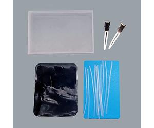 ERLUN Kit d'entraînement à la Suture, modèle d'anastomose vasculaire microscopique ne se cassant Pas Facilement Outil de Formation ou infirmière pour Les médecins et Les étudiants en médecine (2mm)