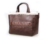 ERMANNO FIRENZE, SMALL TOTE VANESSA FUR, TESTA DI MORO, TALLA ÚNICA