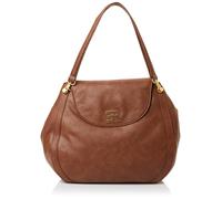 ERMANNO FIRENZE VEDA, Large Shoulder Bag Unisex Adulto, Tan