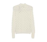 Ermanno Scervino - Ensemble cadeau bonnet et gants Carlton - Femme - Pulls - Beige - Taille: 42 FR