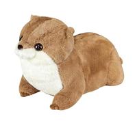 Ermano Peluche 1pcs 50cm Belle Loutre Peluche Jouet rempli d'animaux Sauvages poupée Doux Oreiller Paresseux décoration de Chambre de Noël Cadeau