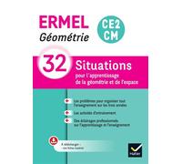 ERMEL Géométrie CE2/CM - Éd. 2024 - Guide + ressources photocopiables - Jacques Douaire - Hatier - broché - Scolaire / Universitaire