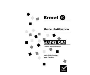 Ermel - Guide d'utilisation CM1 - Jacques Colomb - Hatier - broché - Scolaire / Universitaire