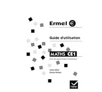 Ermel Maths CE1 : Guide utilisation 2001