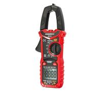 Ermenrich Ping MK20 Pince multimètre Numérique TRMS, Courant et Tension AC/DC, 4 Comptages, Test de Résistance, Écran Rétroéclairé, Test de Diode, Capacité, Lampe de Poche, Extinction Automatique