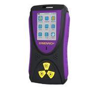 Ermenrich Ping RD50 Compteur Geiger Numérique, Détecteur de Radiation, Dosimètre Beta Gamma Rayons X, Moniteur avec Écran LCD, Alarme Sonore et Visuelle, Minuterie, Portable, Rechargeable, Violet