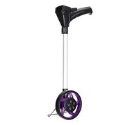 Ermenrich Reel WM1 Roue de Mesure Numérique, Portée -99999,9 M, Écran Rétroéclairé, Poignée Télescopique Pliable, Mémoire, Outil Portable pour Mesures et Relevés de Terrain