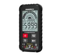 Ermenrich Zing TC19 Multimètre numérique, Courant AC/DC, Capacité, Facteur de Forme, Fréquence, Résistance, TRMS, Test de Diode et Continuité, Smart, NCV, Échelle Graphique, Maintien des Données