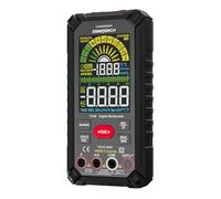 Ermenrich Zing TC4 Multimètre numérique 7 en 1, Courant AC/DC, Capacité, Fréquence et Plus TRMS Test de Batterie et Diode Mode Intelligent Fonction REL 1 Comptages NCV Écran VA Échelle Graphique