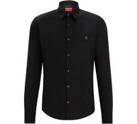 Hugo Ermo 10243670 Long Sleeve Shirt Noir L Homme