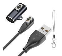 Ermorgen Adaptateur type C+câble USB-A compatible avec Shokz OpenRun Pro 2 | / Pro /Pro mini /mini AS800/S803/S810/OpenComm/OpenRun(AfterShokz Aeropex) câble de charge câble magnétique