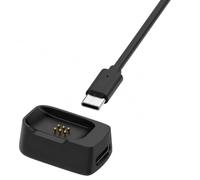 Ermorgen Station de Charge Compatible avec DJI Mic Mini 2 / Mic 3 Émetteur | Chargeur Magnétique Rapide USB-C avec Câble USB-C de 1 m, Chargeur de Bureau Portable - Noir