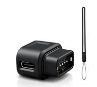 Ermorgen USB-C Adaptateur Compatible avec Shimano Di2 (R9250/R8170/R8150/R7170/RX825) 12 Vitesses Chargeur de Dérailleur Électronique, Adaptateur de Charge USB-C Di2 EC300