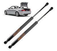 ERMWALR 2X Verin Hydraulique pour BMW 3er E46 318 320 323 325 330 M3 Cabriolet 2000-2007 Amortisseur Arriere Noir Ressort à Gaz Hayon Remplacement #8227895 20927587