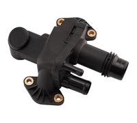 ERMWALR Boîtier de thermostat pour tuyau de sortie d'eau LR073372 de rechange pour Land Range Rover Sport Discovery 3 4 Jaguar S Type X200 1316061 JDE38234 1357091 1331447
