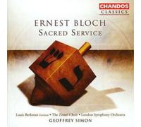 Ernest Bloch Sacred Service (Simon, Lso, Berkman) (CD) Album