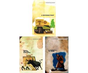 Ernest Hemingway Collection: A Moveable Feast, Fiesta: The Sun Also Rises & A Farewell to Arms - Vintage Classics on Paris, Spain & The Great War (3-Book Set)