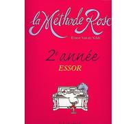 Ernest Van de Velde : Méthode Rose 2Ème Année : L'Essor. Partitions pour Piano