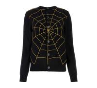 Ernest W. Baker - Cardigan toile d'araignée - Homme - Pulls - Noir - Taille: M