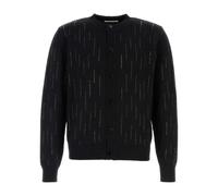 Ernest W. Baker - Wool Cardigan - Homme - Pulls - Noir - Taille: L