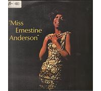 ERNESTINE ANDERSON - MISS ERNESTINE ANDERSON LP (VINYL) FRENCH EMI 1985