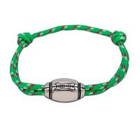 Ernestine - Bracelet rugby - taille ajustable, cadeau fête des pères papi - joueurs de rugby, avec breloque ballon de rugby - bracelet rugby XV de France pour hommes - cadeaux homme papi - rugbyman
