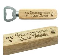 ERNESTINE - Décapsuleur personnalisé première Saint-Valentin - cadeau homme - hommes - cadeaux original saint-valentin - cadeau amoureux couple - idée couple - amour
