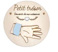 Ernestine - Porte bracelet de naissance petit trésor - Support bracelet bébé garçon ou fille - idée cadeau naissance - décoration chambre bébé - souvenirs enfants et bébé - idée cadeau bébés