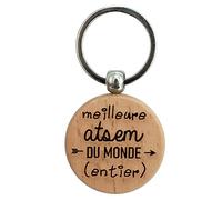 Ernestine - Porte-clés ATSEM - cadeau nourrice Assmat atsem crèche - cadeau nanny garde bébé enfant - porte clefs personnalisé - cadeau crèche école maternelle primaire collège porte clés