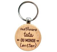 Ernestine - Porte clés tata - cadeau tata ou annonce porte clefs - cadeau homme fête famille - cadeaux original tante - idée cadeaux tatas - porte clés famille annonce grossesse