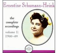 Ernestine Schumann-Heink - Cpte.Zonophone, Columbia