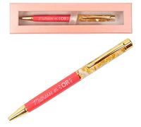 Ernestine - Stylo Maîtresse en Or - cadeau maîtresses original - boitier et stylos pour maitresse - idée fin d'année scolaire - professeur - Merci enseignante - cadeaux scolaire personnalisé