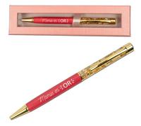 Ernestine - Stylo Mamie en Or - boitier stylo cadeau Mamie - cadeau fête des grands-mères - idée mamies - stylo personnalisé - cadeaux personnalisé - idée annonce grossesse mamies