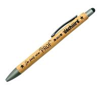 Ernestine - Stylo Personnalisé pour Professeur - Cadeau Fin d'Année Scolaire pour Maîtresse, Institutrice et Professeur d'École Femme - Idée Cadeau Qui Déchire