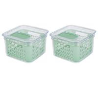ERNESTO® Boîte de conservation pour réfrigérateur (petit, 2 pièces)