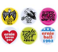 Ernie Ball 1" Assorted Buttons 6pk