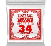 Ernie Ball 11034 - Corde électrique au détail Nickel Wound - Filé rond extra long 034 G
